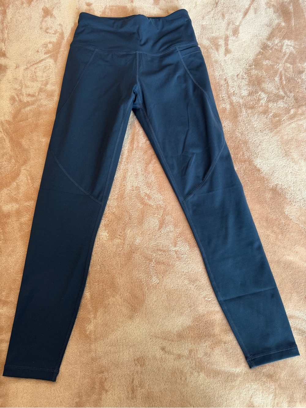NWT Sweaty Betty Power 7/8 Workout Leggings, Navy Blue, Size XXS